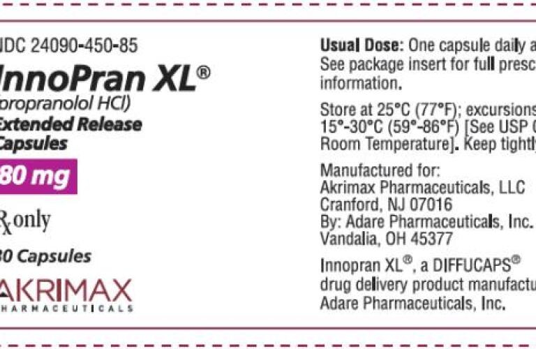 Innopran Xl Genéricos